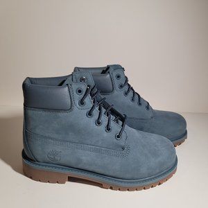 Blue Timberland boots